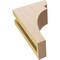 Ekena Millwork 3"W x 6"D x 9"H Classic Yorktown Rough Cedar Woodgrain TimberThane Corbel, Primed Tan CORUR03X06X09YORRCPR - alternate 3